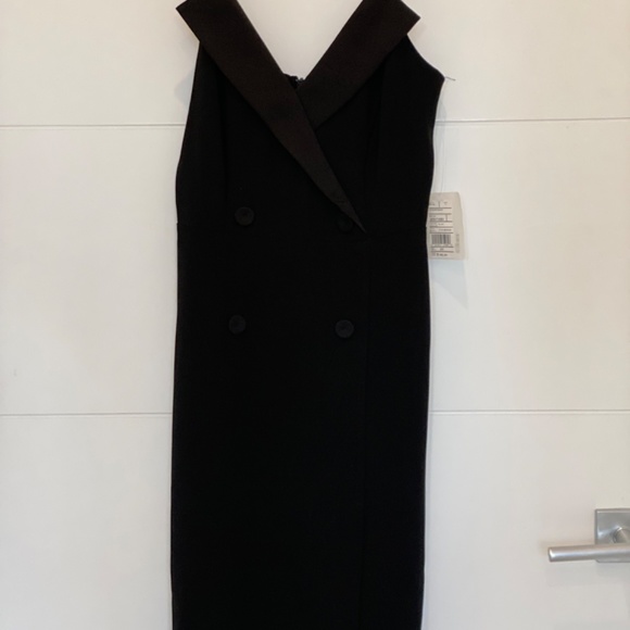 Tuxedo Style LBD - classic lines NWT - Picture 7 of 11
